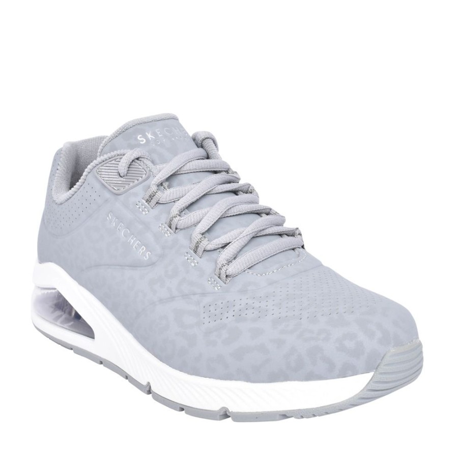 Ladies SKECHERS | Ladies 155642 Uno 2 Trainer In Grey