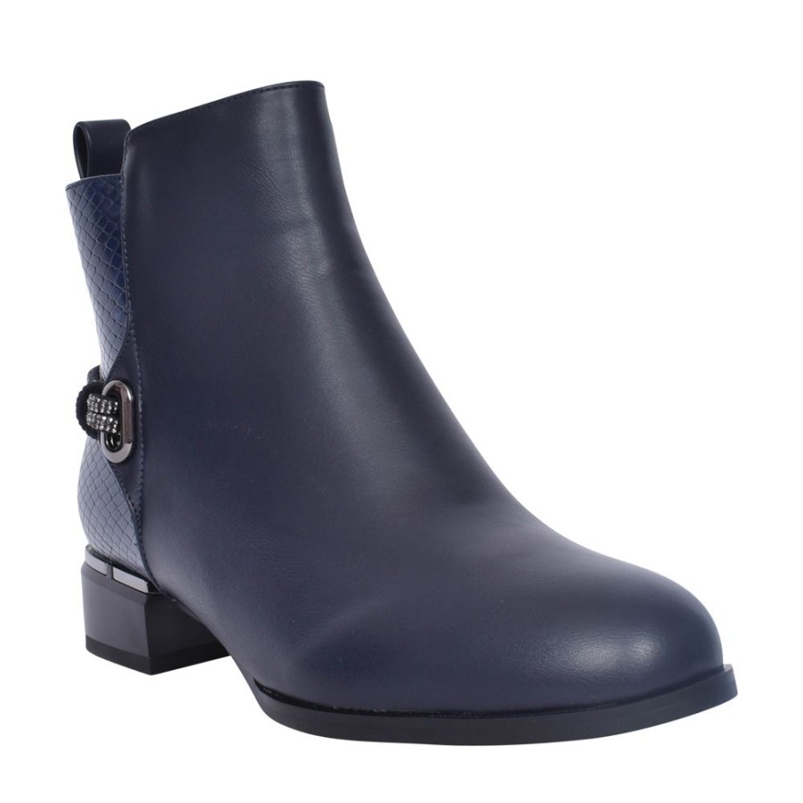 Ladies REDZ | Ladies N3169 Ankle Boot In Navy