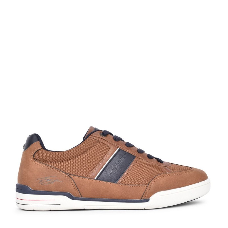 Mens LLOYD & PRYCE | Mens Bennett Laced Trainer In Tan