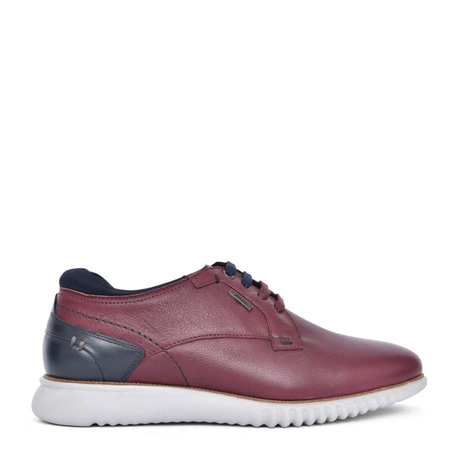 Mens POD | Mens Coilver Laced Shoe In Burgandy