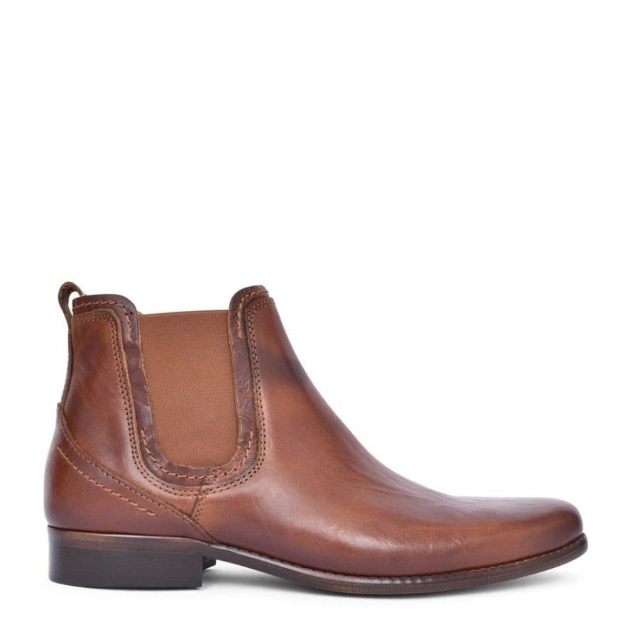 Mens ESCAPE | Men'S Austin Chelsea Boot In Roasted Chestnut