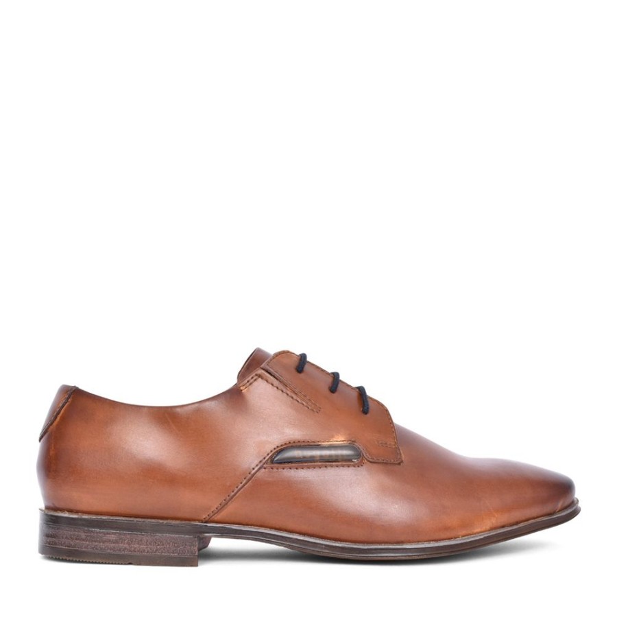 Mens BUGATTI | Mens A311K Morino I Laced Shoe In Tan