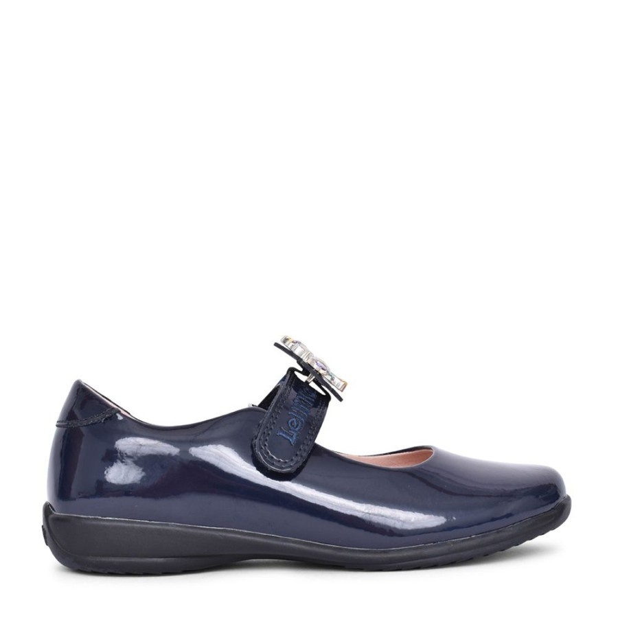 Girls LELLI KELLY | Girls Lks08113 Bella 2 F-Fit Shoe In Navy Patent