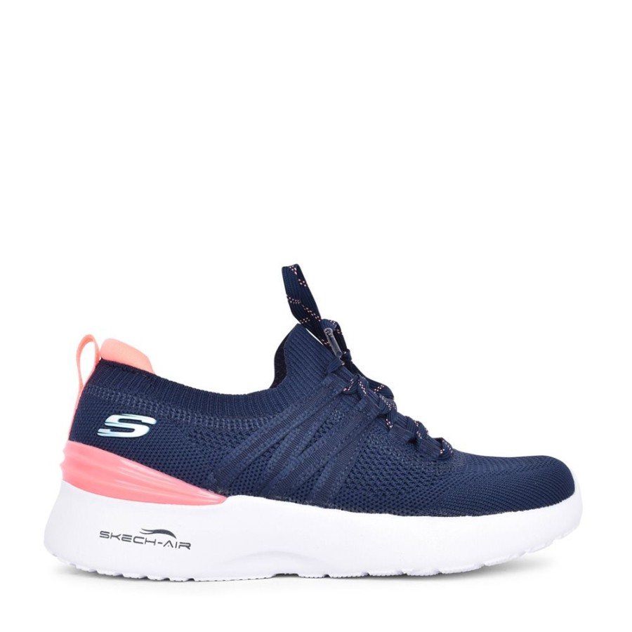 Ladies SKECHERS | Ladies 149750 Bright Trainer In Navy