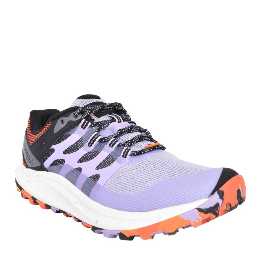 Ladies MERRELL | Ladies J067570 Antora 3 Gtx Walking Trainer In Lilac