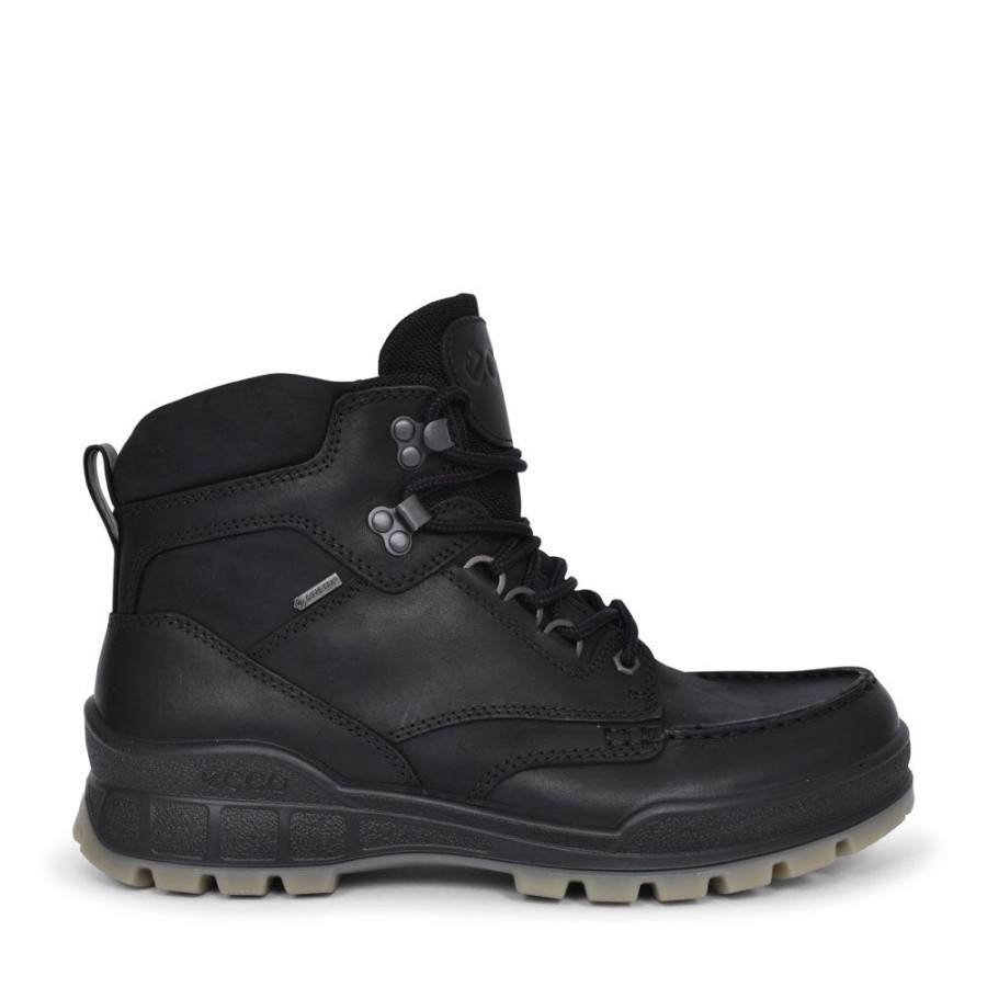 Mens ECCO | Mens 831704 Track 25 Lace Up Gore-Texboot In Black