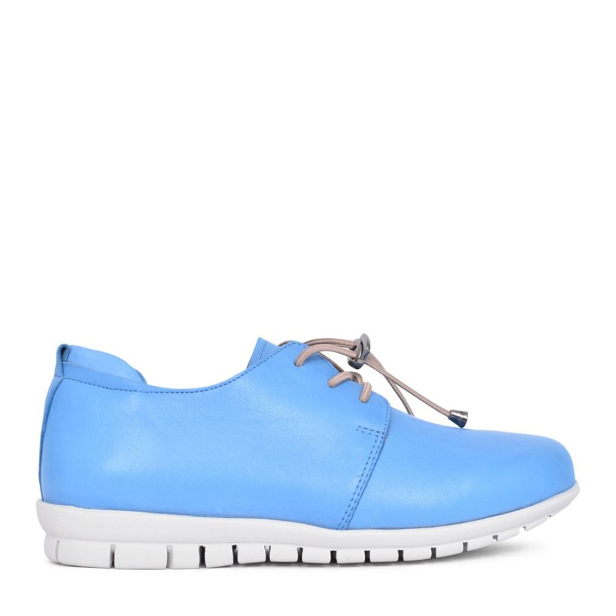 Ladies ADESSO | Ladies Sarah Laced Shoe In Blue