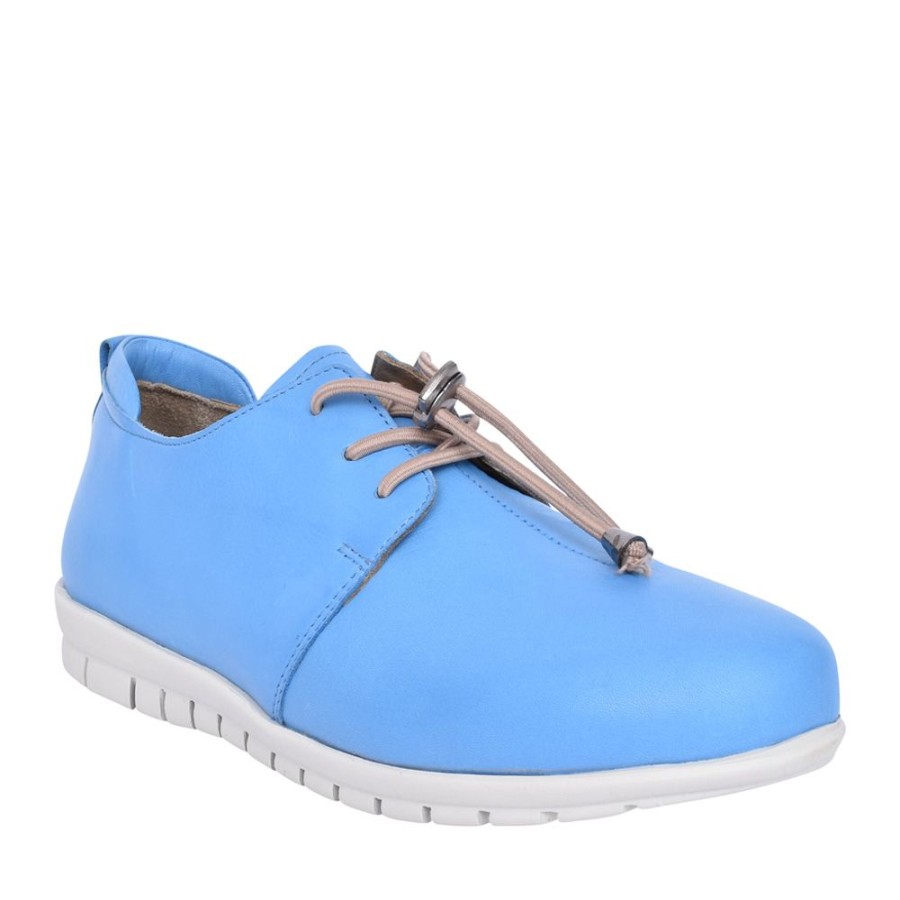 Ladies ADESSO | Ladies Sarah Laced Shoe In Blue