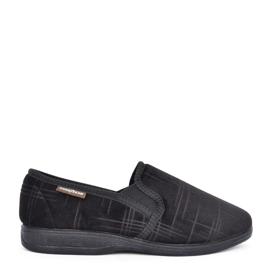 Mens GOODYEAR | Mens Denver Kmg136 Slipper In Black