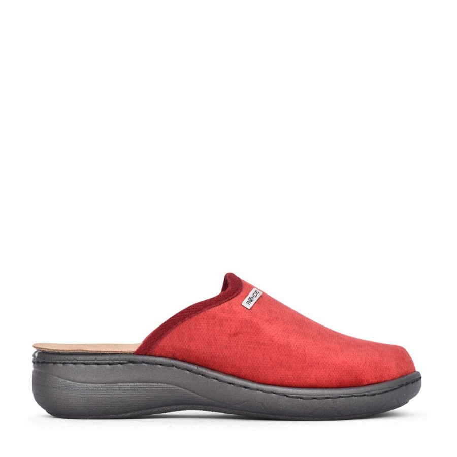 Ladies ROHDE | Ladies 6853 Pietroburgo Mule Slipper In Red