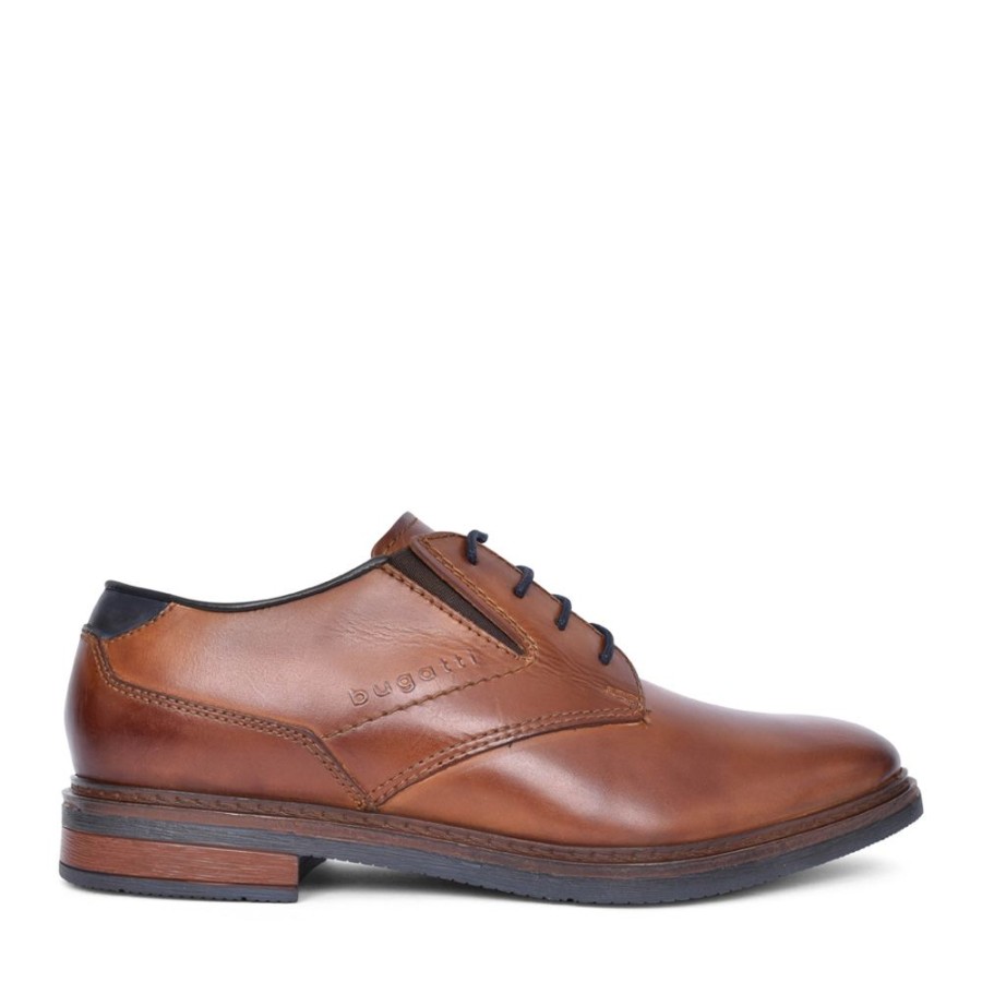 Mens BUGATTI | Mens Aes014 Maik Exko Shoe In Tan