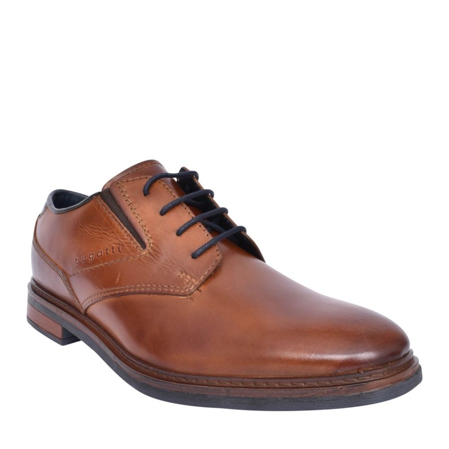 Mens BUGATTI | Mens Aes014 Maik Exko Shoe In Tan