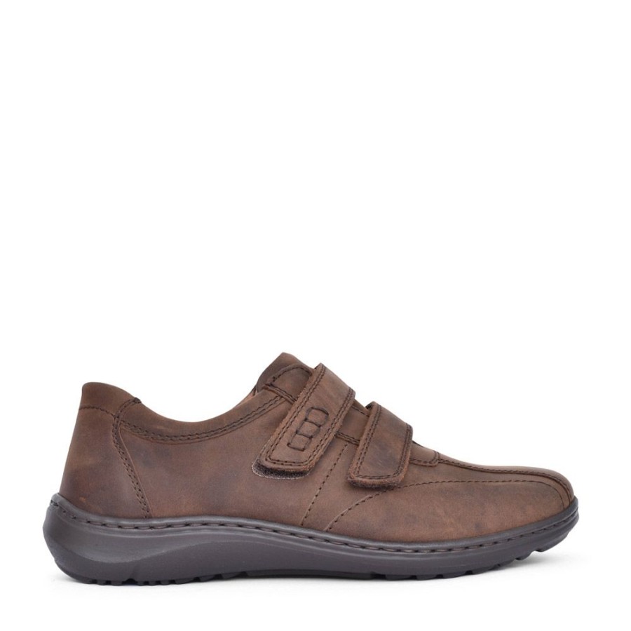 Mens WALDLAUFER | Mens 478301 Herwig H Fit Shoe In Brown