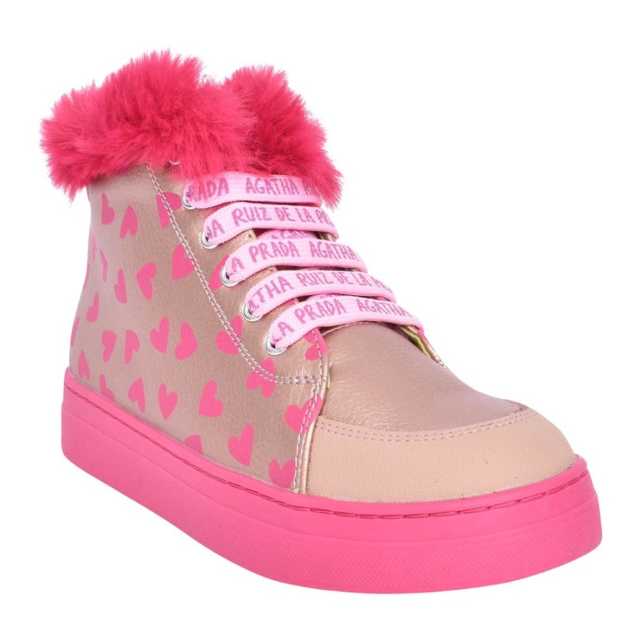 Girls AGATHA RUIZ DE LA PRADA | Girls 221941 Ankle Boot In Gold