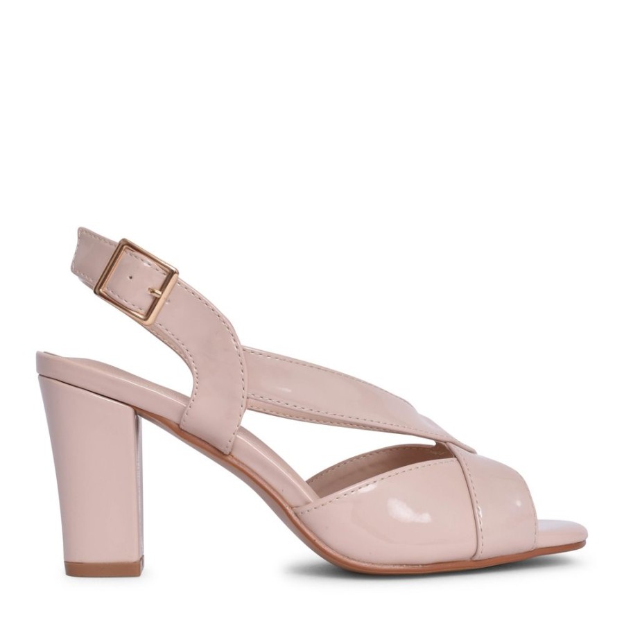 Ladies SORENTO | Ladies Faithlegg Block Heel Sandal In Nude