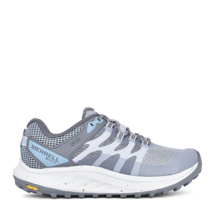 Ladies MERRELL | Ladies J037342 Antora 3 Gtx Walking Trainer In Grey