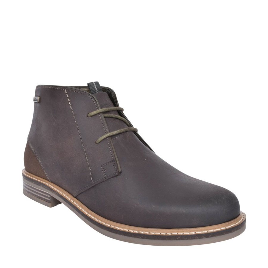 Mens BARBOUR | Mens Readhead Laced Chukka Boot For Men In Teak