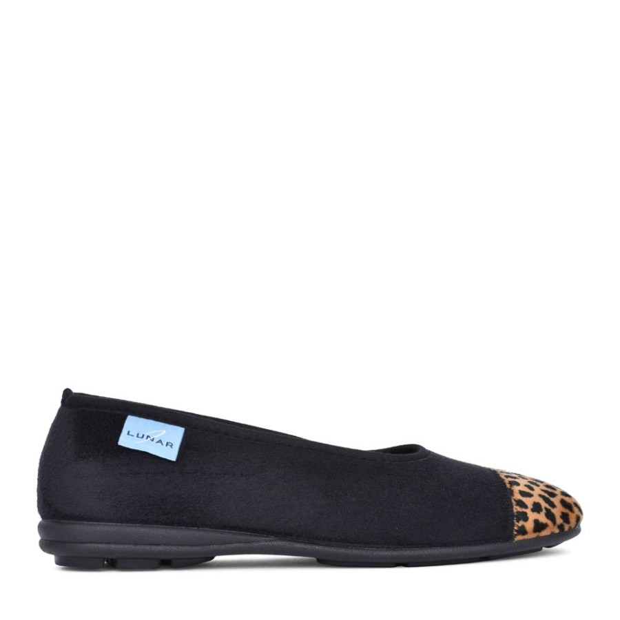 Ladies LUNAR | Ladies Jessie Kla131 Pump Slipper In Black