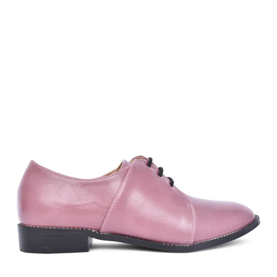 Ladies DANCING MATILDA | Ladies Trapeze 002 Laced Shoe In Rose