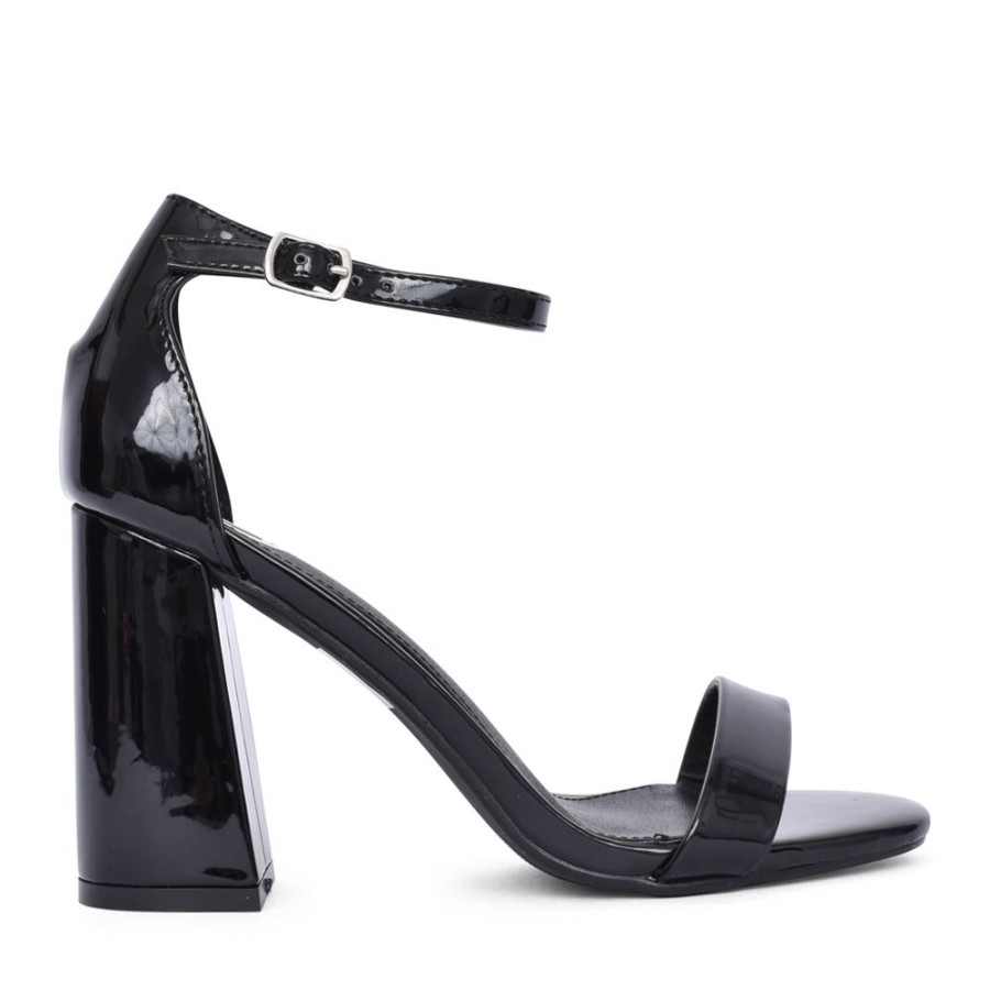 Ladies MILLIE & CO | Ladies Tasha Block Heel Sandal In Black