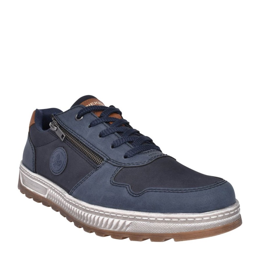 Mens RIEKER | Mens 37029 Trainer In Navy