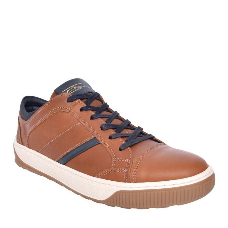 Mens LLOYD & PRYCE | Mens Spade Laced Trainer In Tan