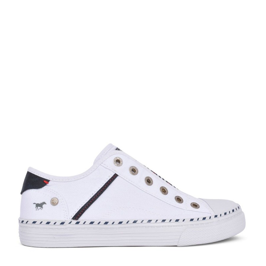 Ladies MUSTANG | Ladies 1376401 Trainer In White