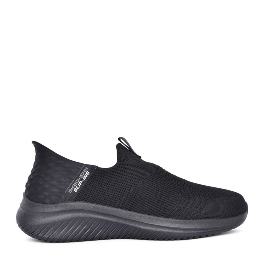 Mens SKECHERS | Mens Slip-Ins 232450 Ultra Flex In Black