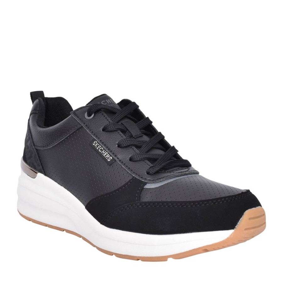 Ladies SKECHERS | Ladies 155616 Trainer In Black