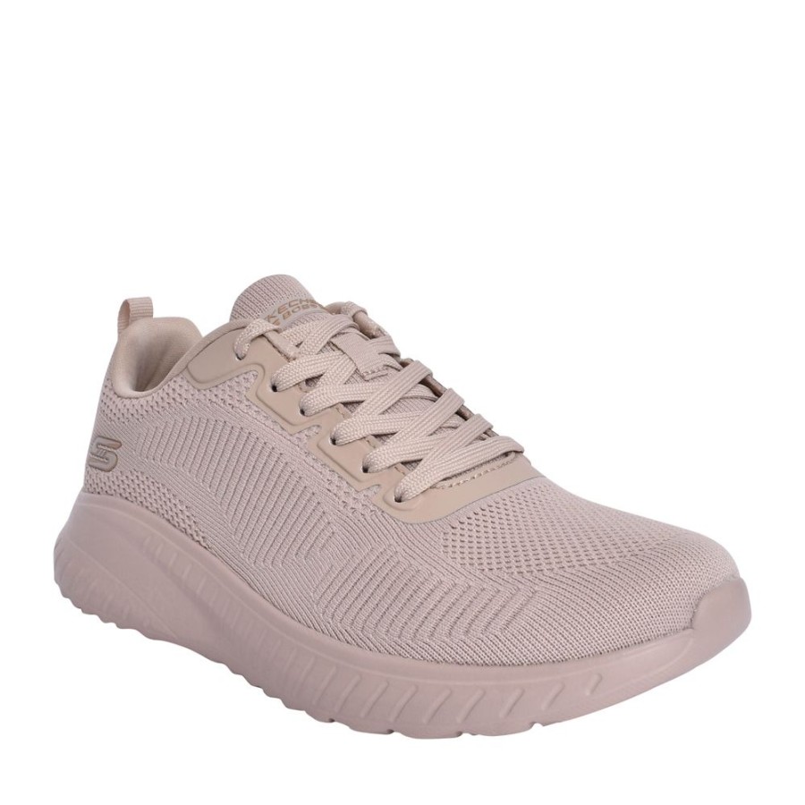 Ladies SKECHERS | Ladies 117209 Bobs Sport Squad Trainer In Nude