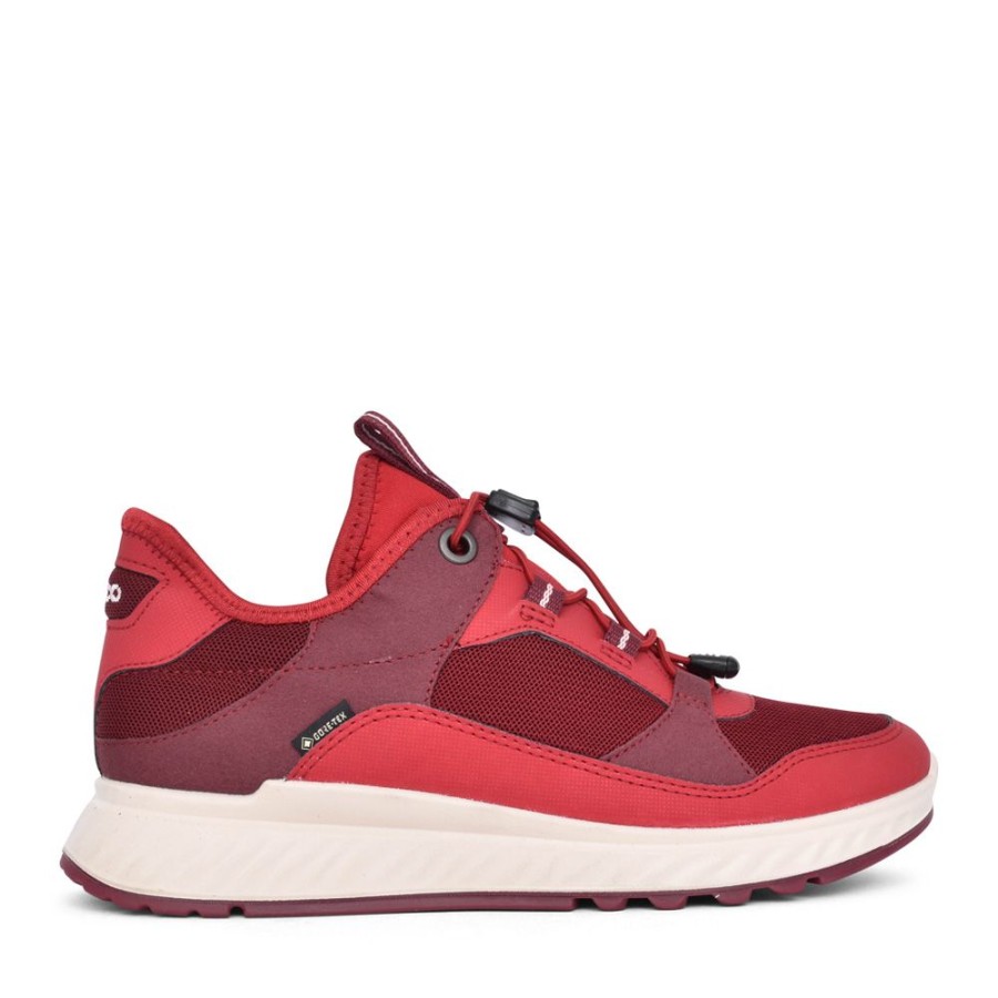 Ladies ECCO | Ladies 835333 Exostride Trainer In Red