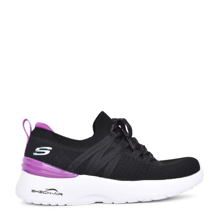 Ladies SKECHERS | Ladies 149750 Bright Trainer In Black