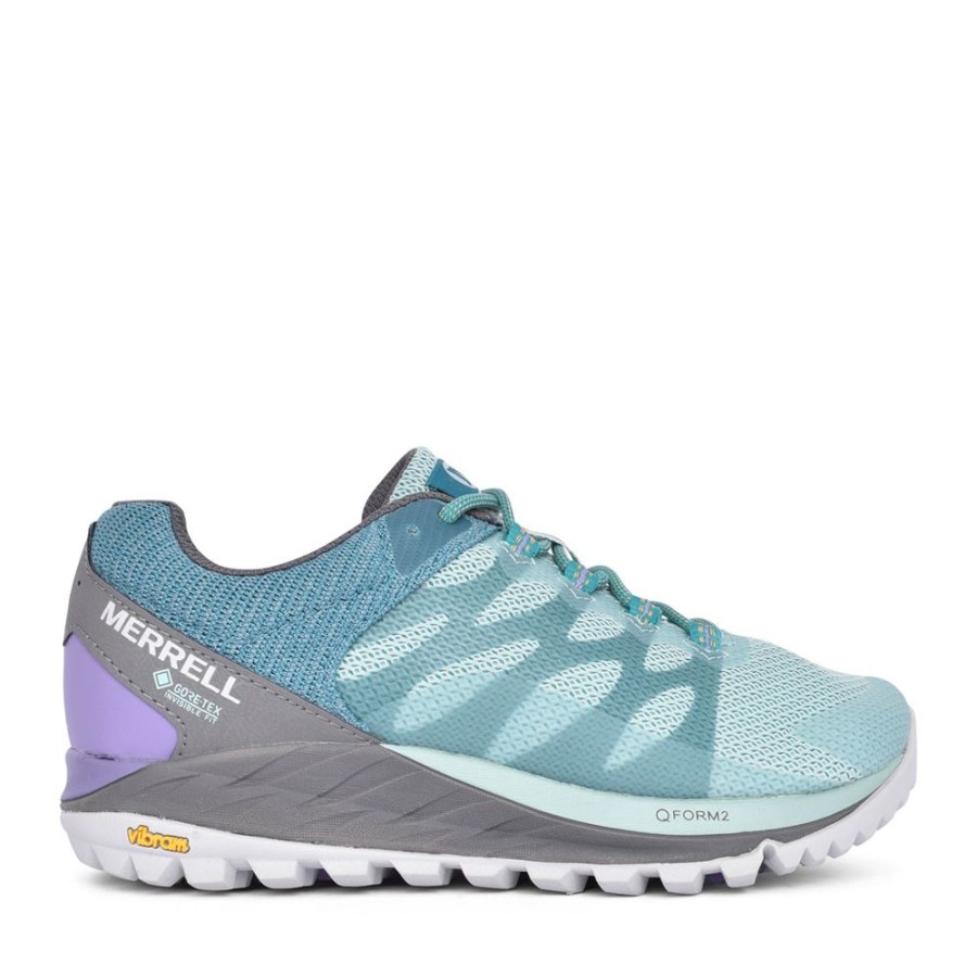 Ladies MERRELL | Ladies J067 Antora 2 Gtx Trainer In Aqua