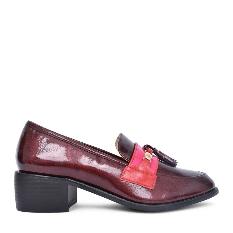 Ladies DANCING MATILDA | Ladies Trapeze 010 Slip-On Shoe In Wine