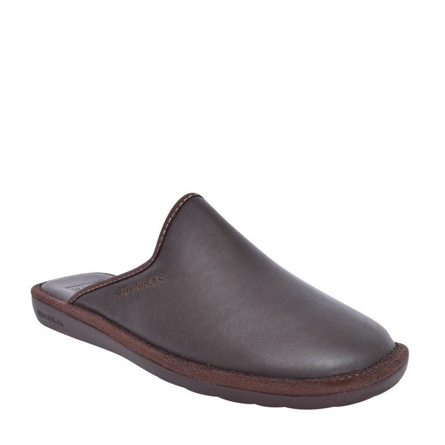 Mens NORDIKAS | Mens 131 Mule Slipperin Brown