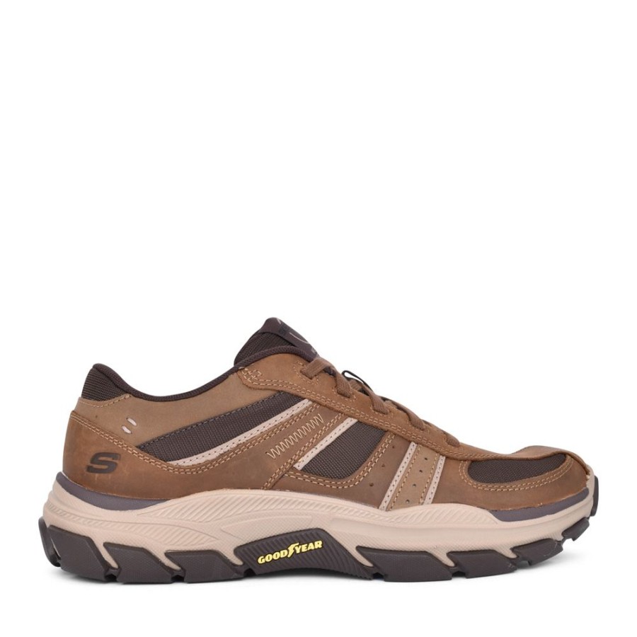 Mens SKECHERS | Mens 204330 Edgemere Shoe In Brown