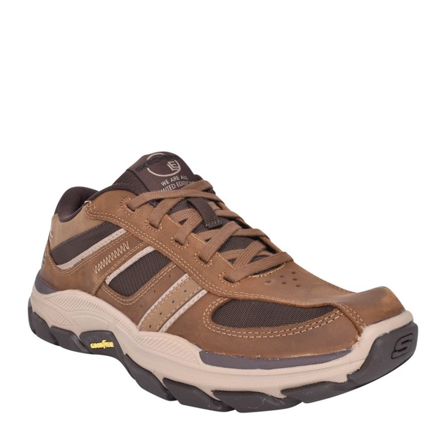 Mens SKECHERS | Mens 204330 Edgemere Shoe In Brown