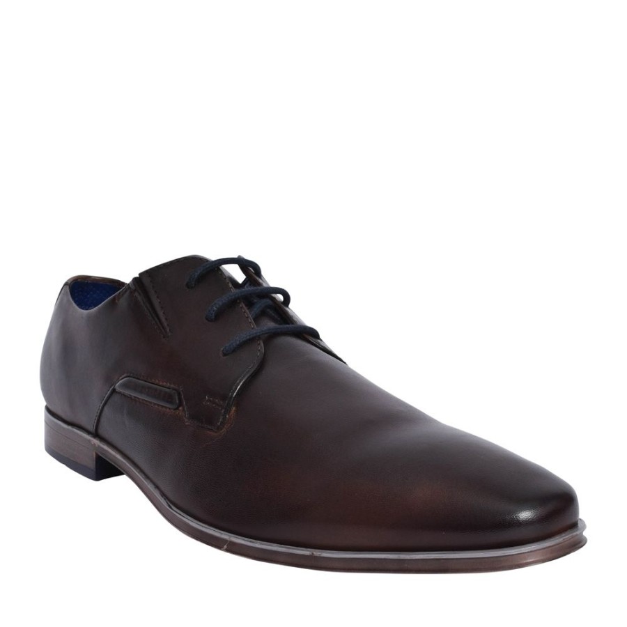 Mens BUGATTI | Mens A311K Morino I Laced Shoe In Brown