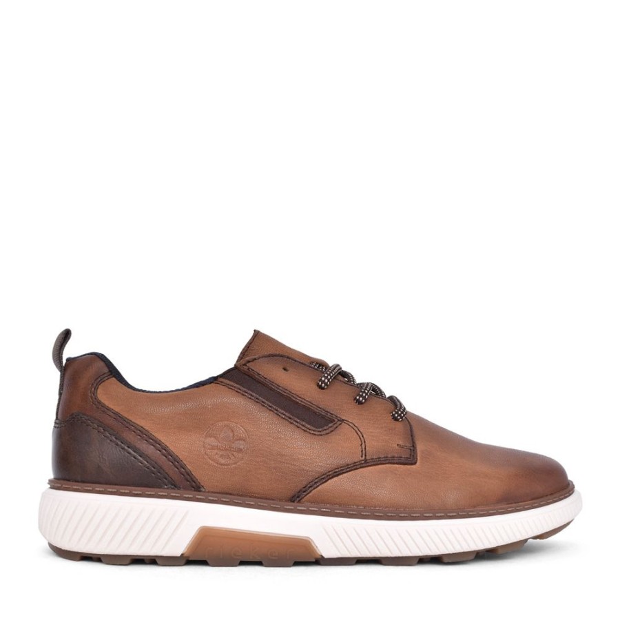 Mens RIEKER | Mens B3301 Shoe In Brown