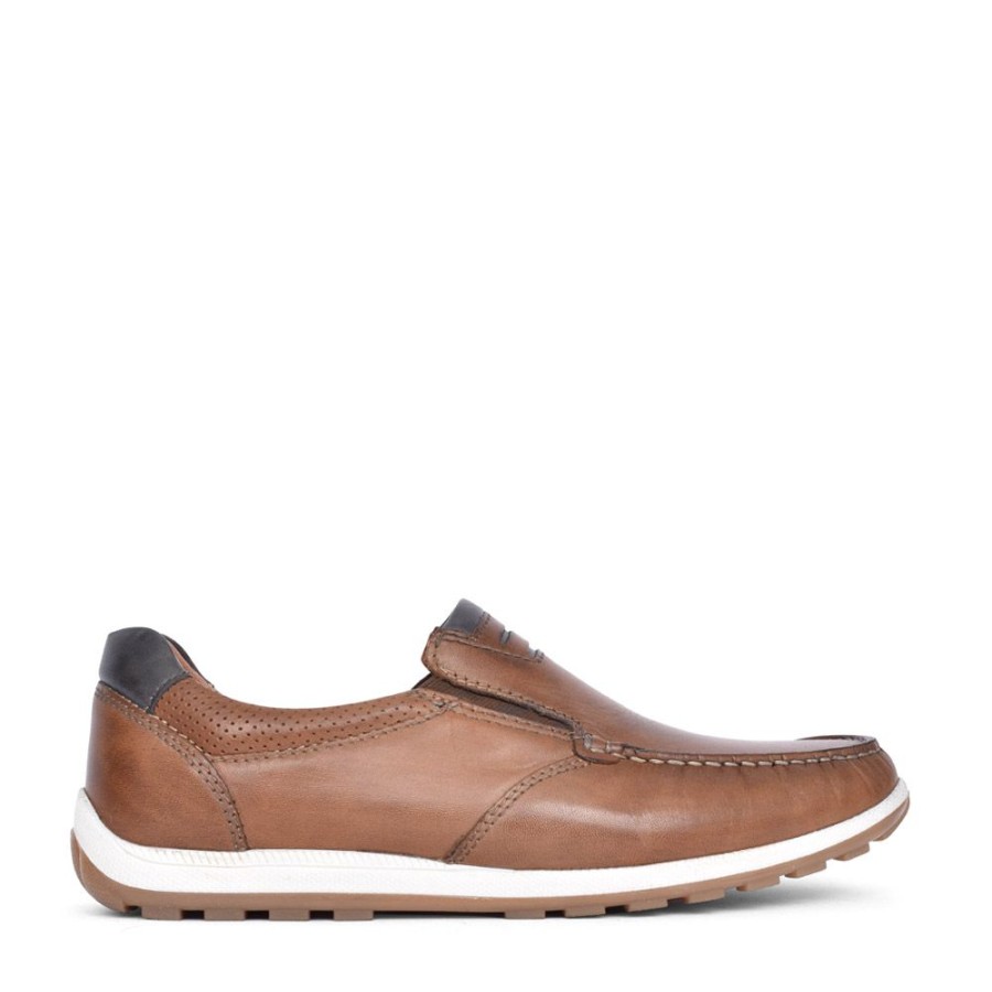 Mens DUBARRY | Mens Sage Slip On Shoe In Whiskey