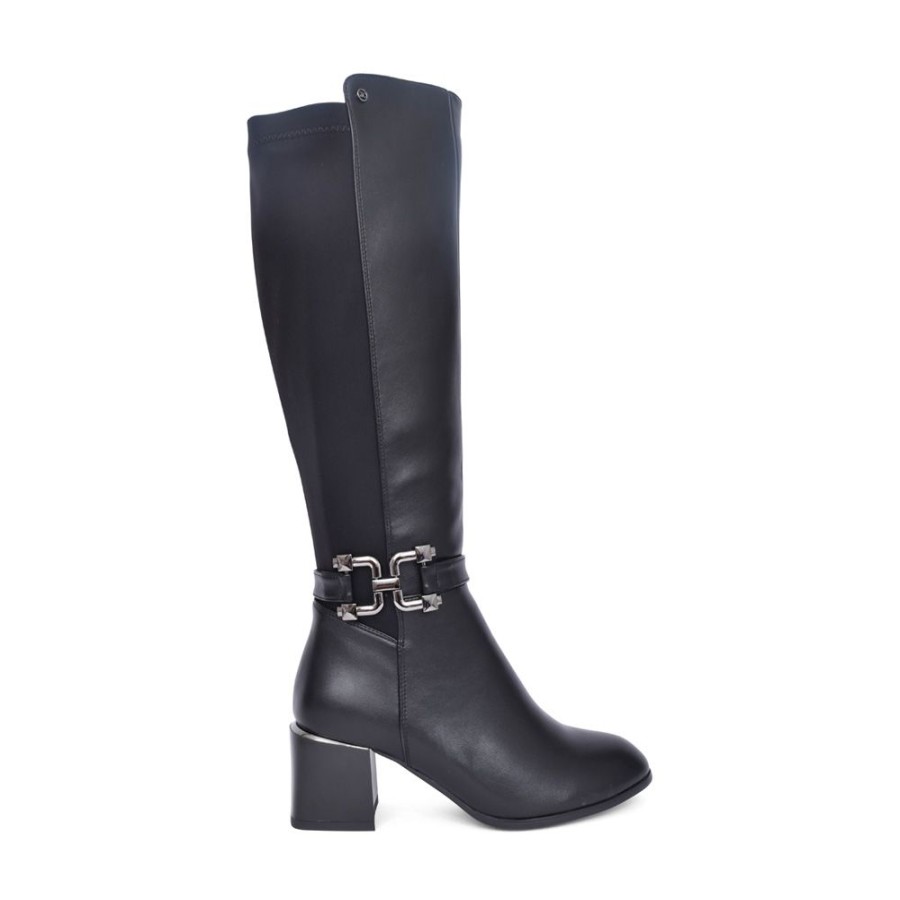 Ladies ZANNI & CO | Ladies Kirdasa Long Leg Boot In Black