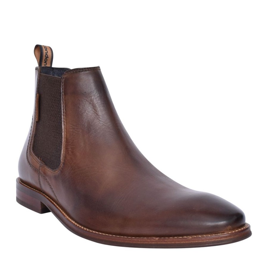 Mens BASE LONDON | Men'S Ve04 Sikes Chelsea Boot In Brown