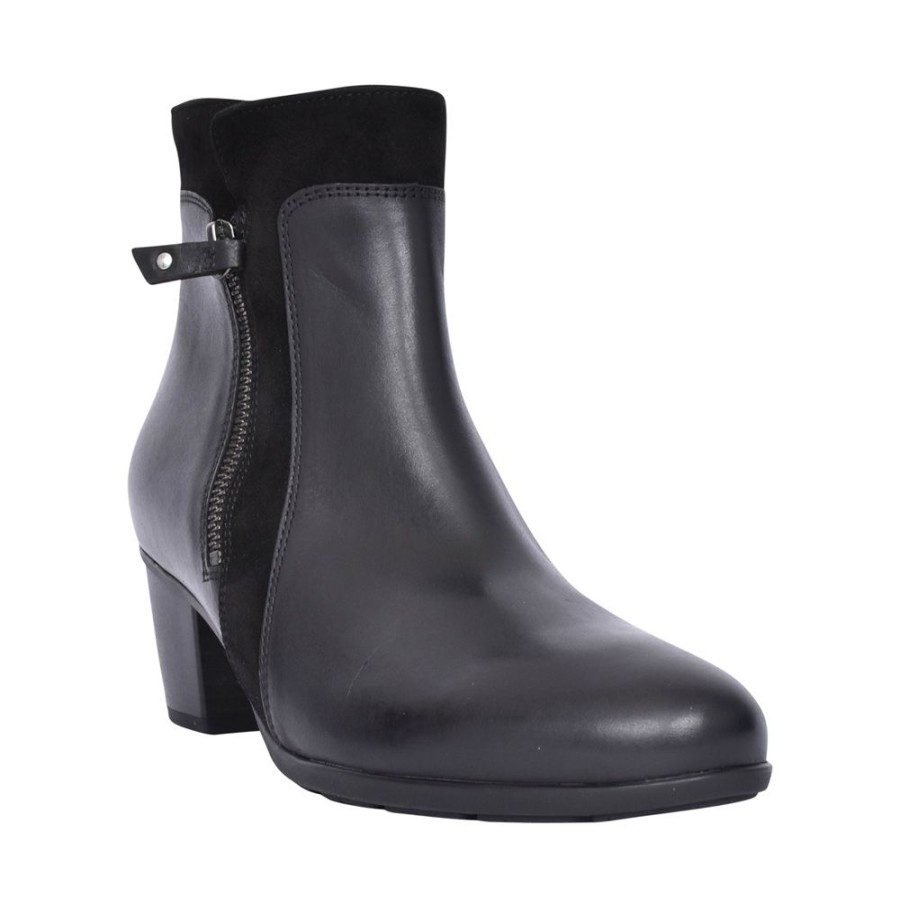 Ladies GABOR | Ladies Easter 35.520 Ankle Boot In Black