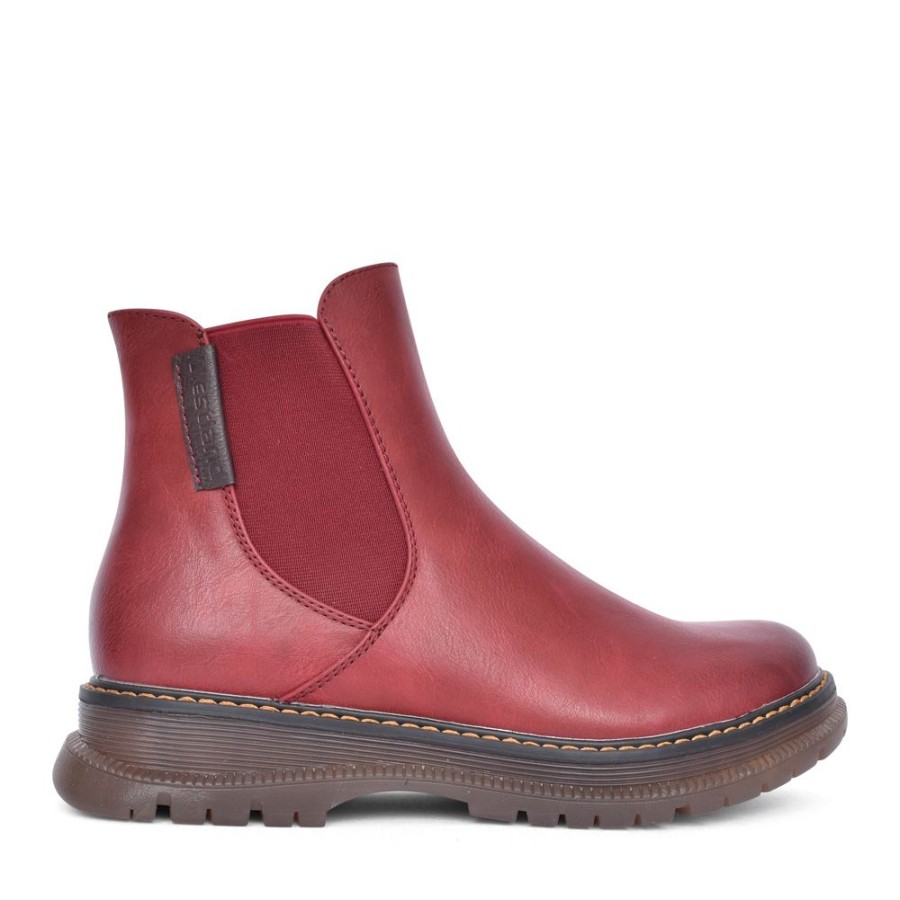 Ladies WESTLAND | Ladies Peyton 02 769522 Ankle Boot In Red