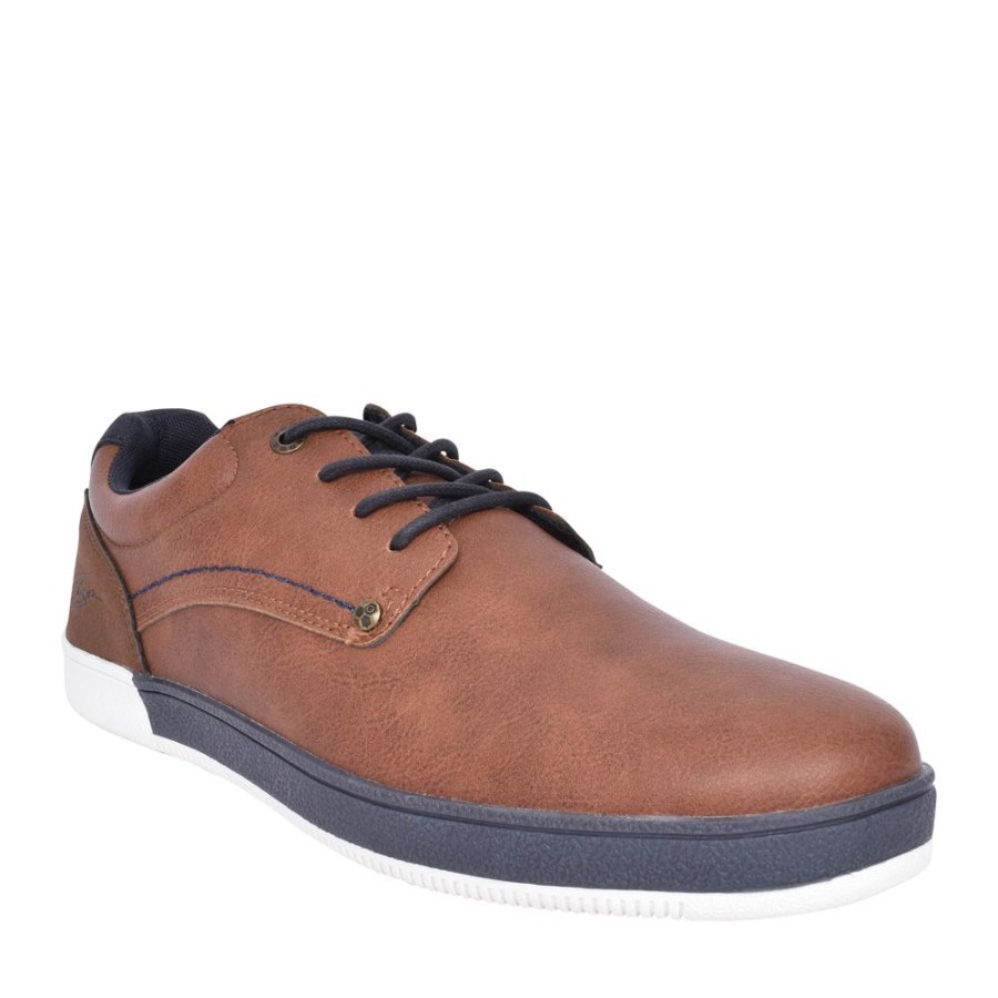 Mens LLOYD & PRYCE | Mens Russell Trainer In Camel