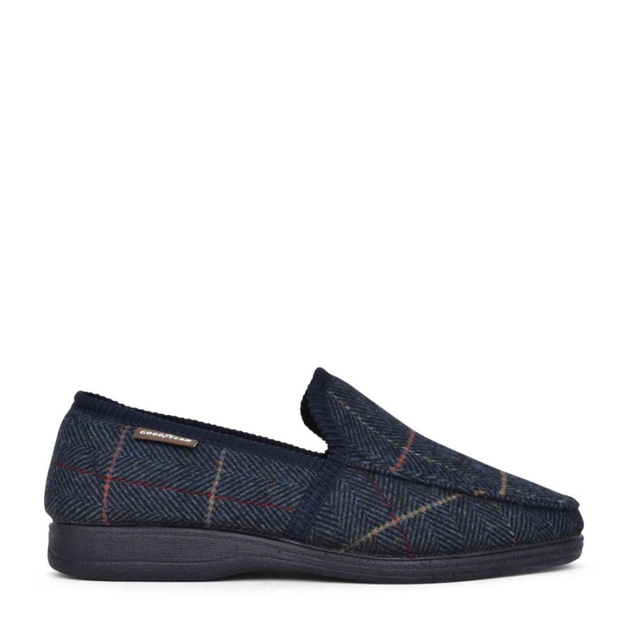 Mens GOODYEAR | Mens Eisenhower Kmg137 Slipper In Navy