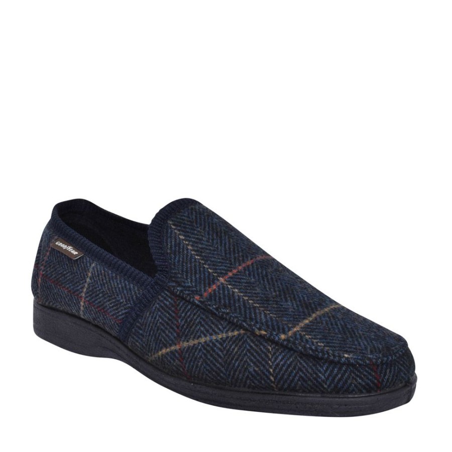 Mens GOODYEAR | Mens Eisenhower Kmg137 Slipper In Navy